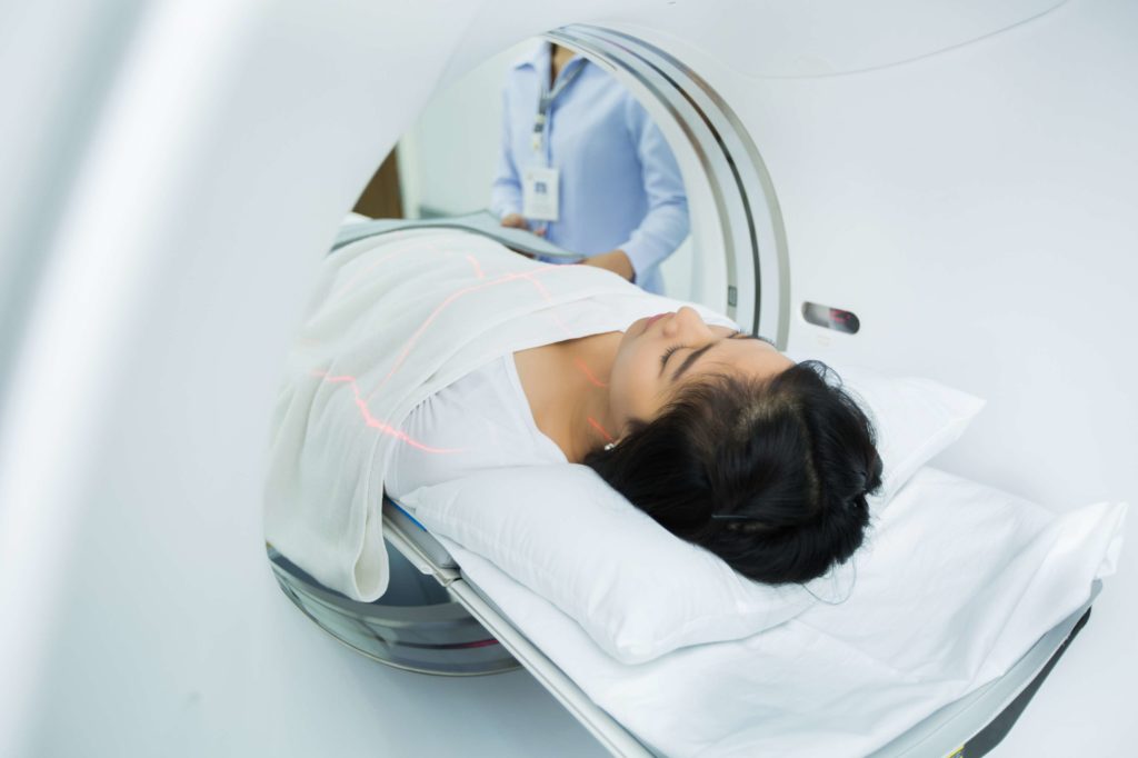 Patient undergoes an mri or ct scan under the supervision of a radiologist | Roshal Imaging in Katy, TX